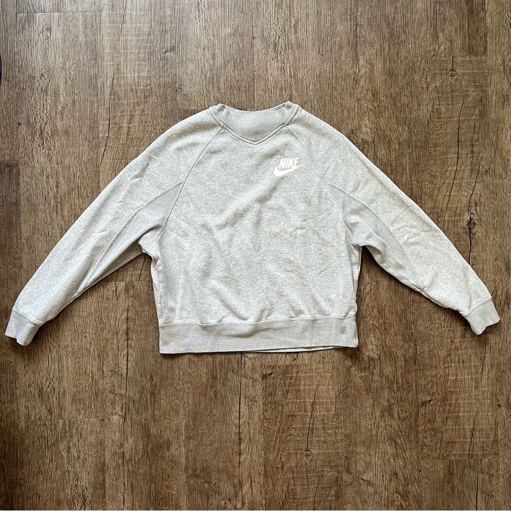 Nike Gray Sweatshirt - Small